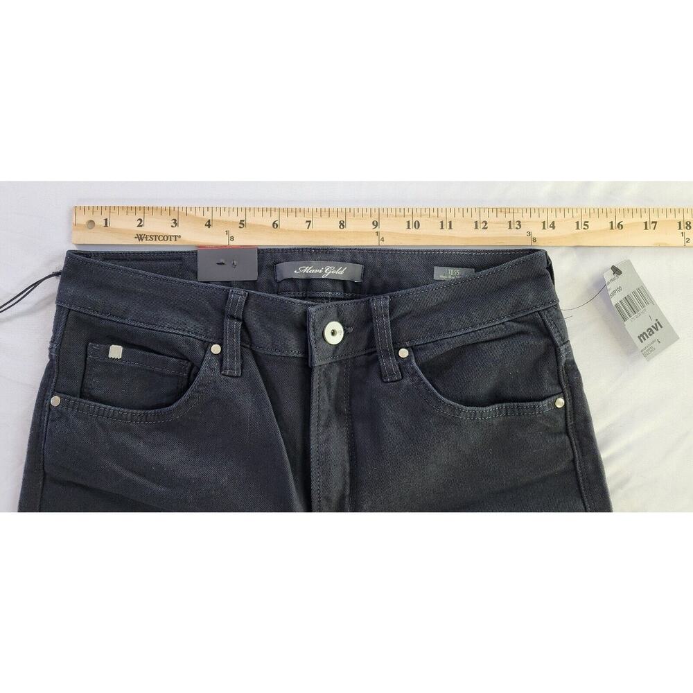 Mavi Jeans Womens 27x27 Black Tess High Rise Skinny Mavi Gold Casual MOB Chic - Picture 5 of 16